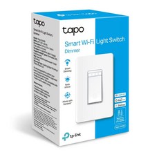 TP-Link Tapo 스마트 조광 스위치 단극 중립 와이어 필요 알렉사 및 구글 홈과 호환되는 2.4GHz Wi-Fi 조명 UL 인증 허브 없음 화이트 (Tap, Dimmer Switch, 1.Dimmer Switch
