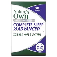 Nature's Own Complete Sleep Advanced 30 Tablets, 1개