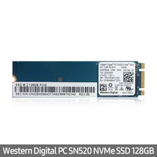 웨스턴디지털(Westerm Digital) WD SN520 SSD NVMe M.2 128GB 벌크