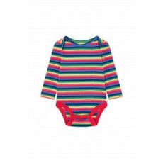 GAP Kids 베이비 여아 스트라이프 패턴 바디수트멀티