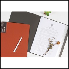 강의수업자료정리 비닐포켓 화일철 비닐포켓화일 A4, 1개, 블랙