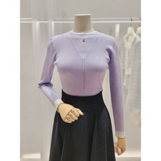 잇미샤 넥 스티치배색 니트풀오버(ITO2YPO760)(2942275) 백화점