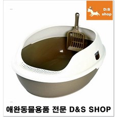 고양이배변판 모래털이안하는 노습관고양이화장실 애완용고양이 고양이준비물
