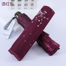 항공배송 구미호뎐 이동욱 스타일 3단계 초경량 자외선차단 접이식 자수 수동우선 5color