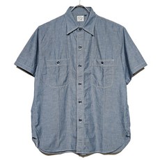 orSlow 오어슬로우 01-8070 CHAMBRAY WORK SHIRTS 샴브레이 셔츠 일본제