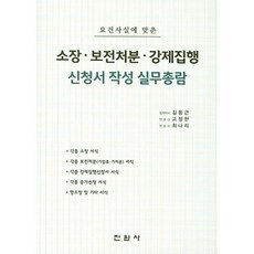 소장·보전처분·강제집행신청서작성실무총람