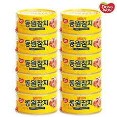 동원 라이트 스탠다드 참치, 100g, 10개