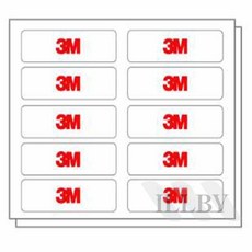 일비 3M 양면테이프 사각 35MM 20개 양면폼테이프 3M폼테이프 양면접착테이프