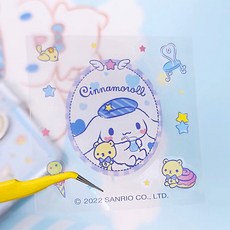 산리오 시나모롤 마이멜로디 쿠로미 헬로키티 스티커 종합세트, 혼합색상, 1세트 - 이미지 4
