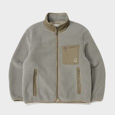 2차 재입고 노르디스크 유틸리티 플리스 자켓_Light Grey_OUW23177C2