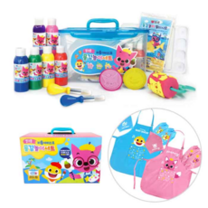 핑크퐁리틀아티스트물감놀이세트