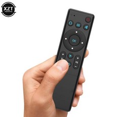 스마트 TV 박스 프로젝터 및 PC 홈용 무선 리모컨 M5 블루투스 5.2 에어 마우스, 1개, 한개옵션0