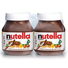Nutella 누텔라 헤이즐넛 스프레드 트윈 팩 750g x 8팩 잼 Hazelnut Spread, 8개