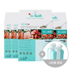 더독 닥터소프트 치킨 노령견용 1.2kg X 4개 + 삼계탕150g 증정[24년10월1일]