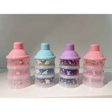 산리오 다용도 3단 수납함 4종, 헬로키티, 1개