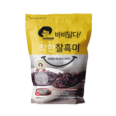 엉클탁 바비달다 착한 찰흑미, 1kg, 1개