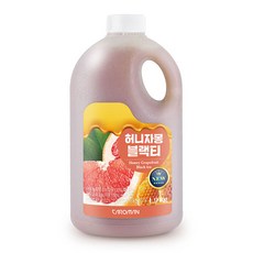 까로망 허니자몽블랙티 베이스 2kg 6개(1박스), 단품, 단품