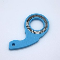 Keyspinger 키체인 열쇠고리 스피너 키링, Keyrambit 1.0, 하늘, 1개