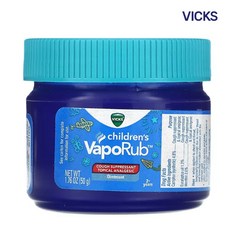 VICKS VAPORUB 빅스 바포럽 칠드런 오인트먼트, 1개, 50g