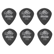 지엠뮤직_세트(6) 던롭피크 482R1.0 Tortex PB Jazz 1.0mm 톨텍스PB 재즈 Dunlop PICK (No.32세트), 단품, 단품