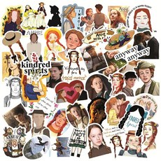 힙한스티커 스티커랜덤팩 노트북꾸미기 50PCS TV 쇼 앤 전자 와 함께 여행용 기타