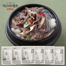 미스타셰프 버섯뚝배기불고기 400g 6팩,