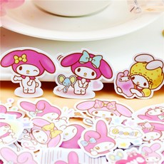 40pcs Creative cute Kawai self-made my melody scrapbooking stickers/decorative sticker /DIY craft photo albums