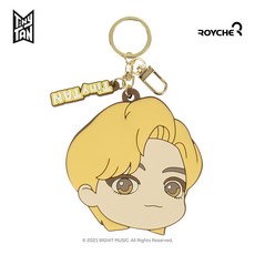 BTS 타이니탄 다이너마이트 얼굴형 미니거울 뷔, 1개