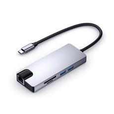 애플허브 USB멀티포트 맥북젠더 노트북 젠더 C타입 HDMI 아이맥허브