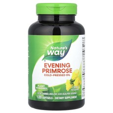 네이처스웨이 달맞이꽃 냉압착 오일 1300mg 소프트젤 120정, 1개