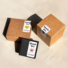 Lead home 包裝裝飾貼紙謝謝顏色 100 件 3 x 6 cm, 混色, 1組