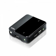 ATEN 2포트 USB DisplayPort KVM 스위치 CS782DP-AT, 1