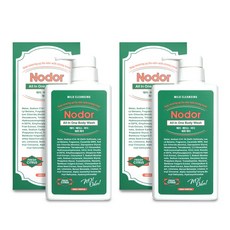 [남성올인원]+Nodor 노도르 남성 올인원 바디워시 460ml 1개 헤어 페이스 바디 체취케어 땀냄새제거 호르몬냄새 청소년바디워시 남성바디워시 홀애비냄새 노레랄제거 체취개선, 2개