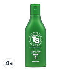 TS 골드플러스 티에스 샴푸, 100g, 4개