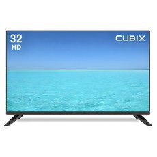 큐빅스 32인치 81cm LED HD TV 티비 대기업패널 제로베젤, 81cm(32인치), CBXTV320HD, 스탠드형, 고객직접설치