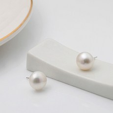실버담수진주귀걸이