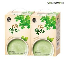 송원 17곡 쑥차 100T (50T 2개), 15g, 50개입, 1개