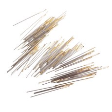 Royalways Prettyia 100pcs 큰 눈 자수 십자수 손 바늘 크기 26 케이스