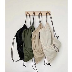 봄 캥거루 스트링 백팩 3컬러