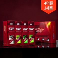 넥센 4더즌 총48구 스피드맥스 부스트파워 골프공, 슈퍼 패스트 컬러 4박스, 4개