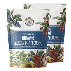해나식품 베트남 고춧가루 쇳가루없는 안심제품, 2개, 500g