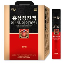 순수식품 홍삼정진액 에브리데이 365 스틱, 10g, 100개