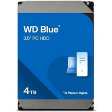 Western Digital 8TB WD Blue PC 내장 하드 드라이브 HDD - 5640 RPM SATA 6 Gb/s 256 MB 캐시 3.5" WD80EAAZ, 기본 - 내장하드8tb