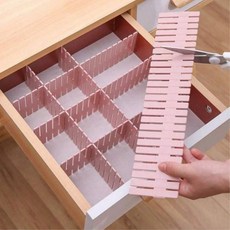[1+1] 잘라쓰는 정리 칸막이 서랍 수납장 세트 다용도 4개, 2개