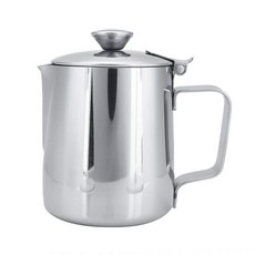 에스프레소 액세서리 우유 거품 피처 거품기 및 스팀기 커피 스팀 머그 뚜껑 포함 1500mL 핫템 잇템