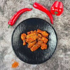 [맛비] 더존 매운불날개350g 국내산 닭날개 (25.08.27까지), 350g, 1개