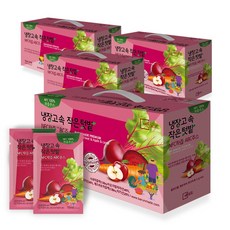 바른메이드 냉장고속 작은 텃밭 NFC착즙 ABC주스 70ml 30포, 120개
