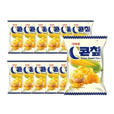 콘칲 초당옥수수 과자 간식 148g 12개