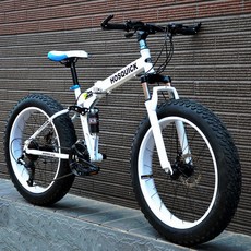 광폭 광폭타이어 바퀴큰 자전거 오프로드자전거 24인치, 21단, 26인치, 검은 21단 26인치