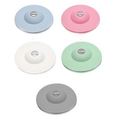 원터치 욕조 마개 배수구 세면대 덮개 뚜껑, 그린